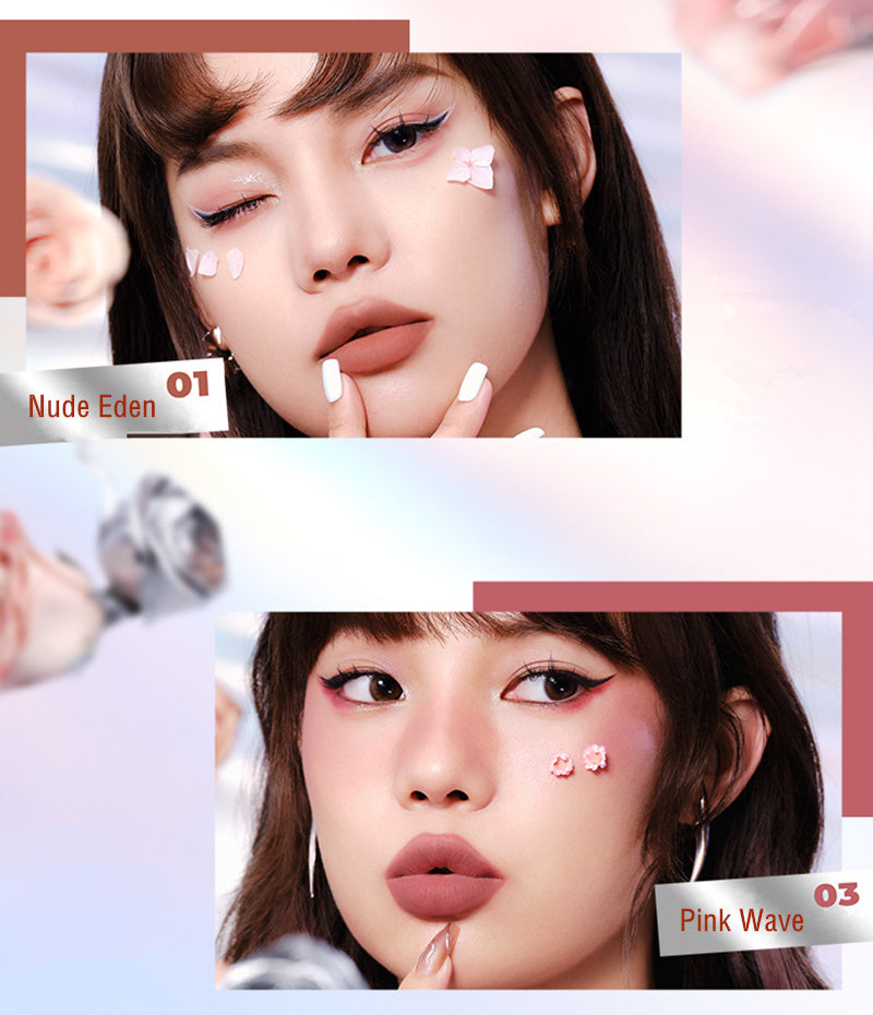 LITTLE ONDINE Blossom Mood Velvet Matte Lip Mud T3800