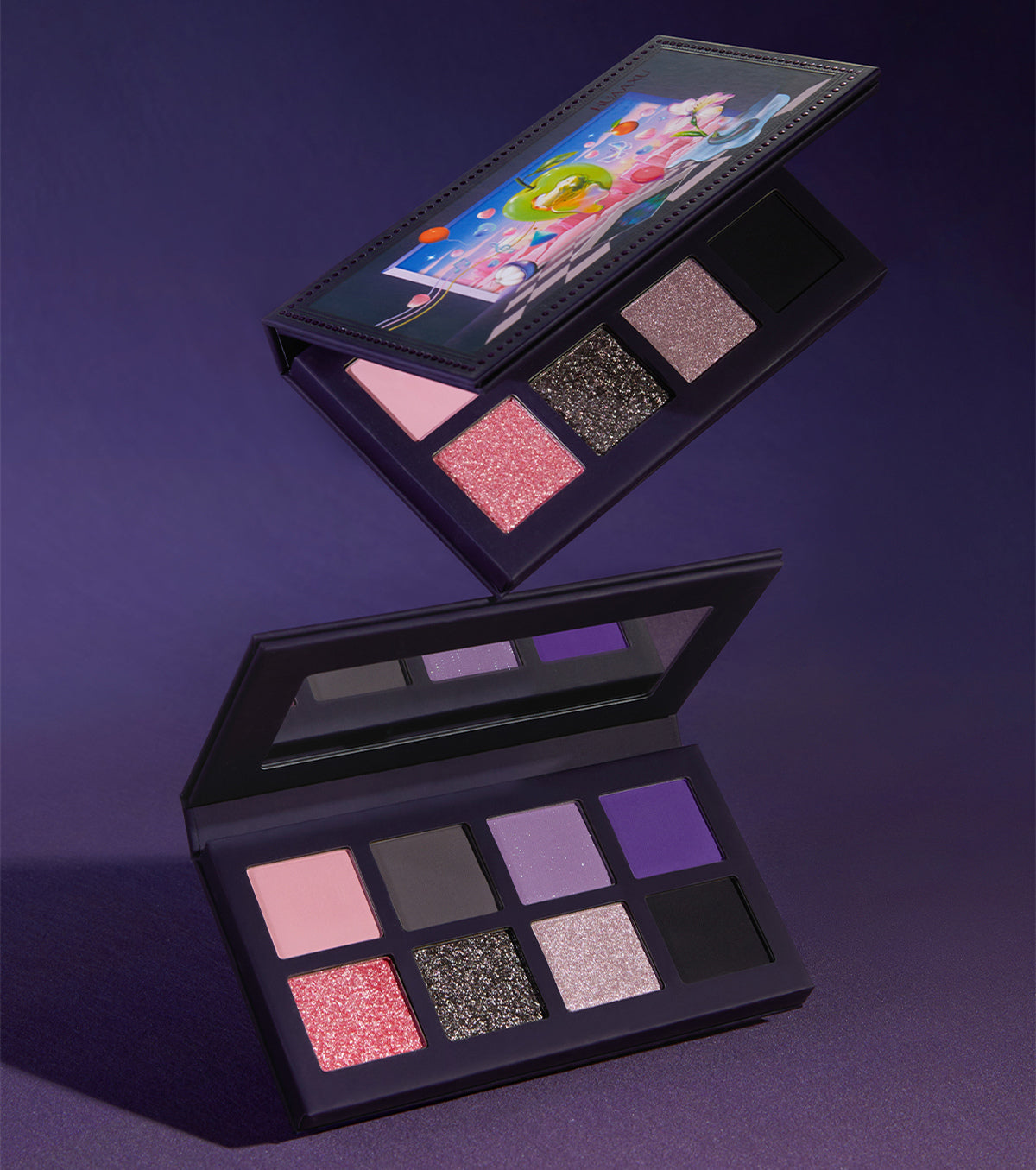 HUAXU Wonderful World 8-Color Eyeshadow Palette T3849