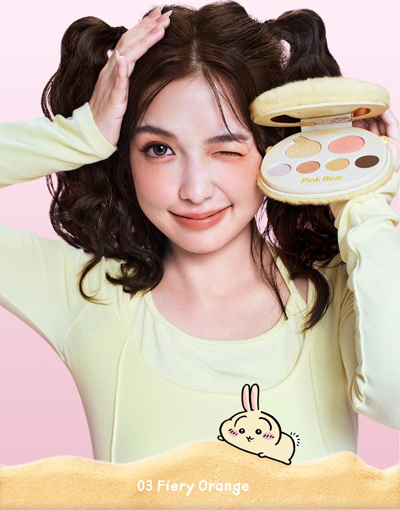 Pink Bear X CHIIKAWA Collection Eyeshadow Palette T5250