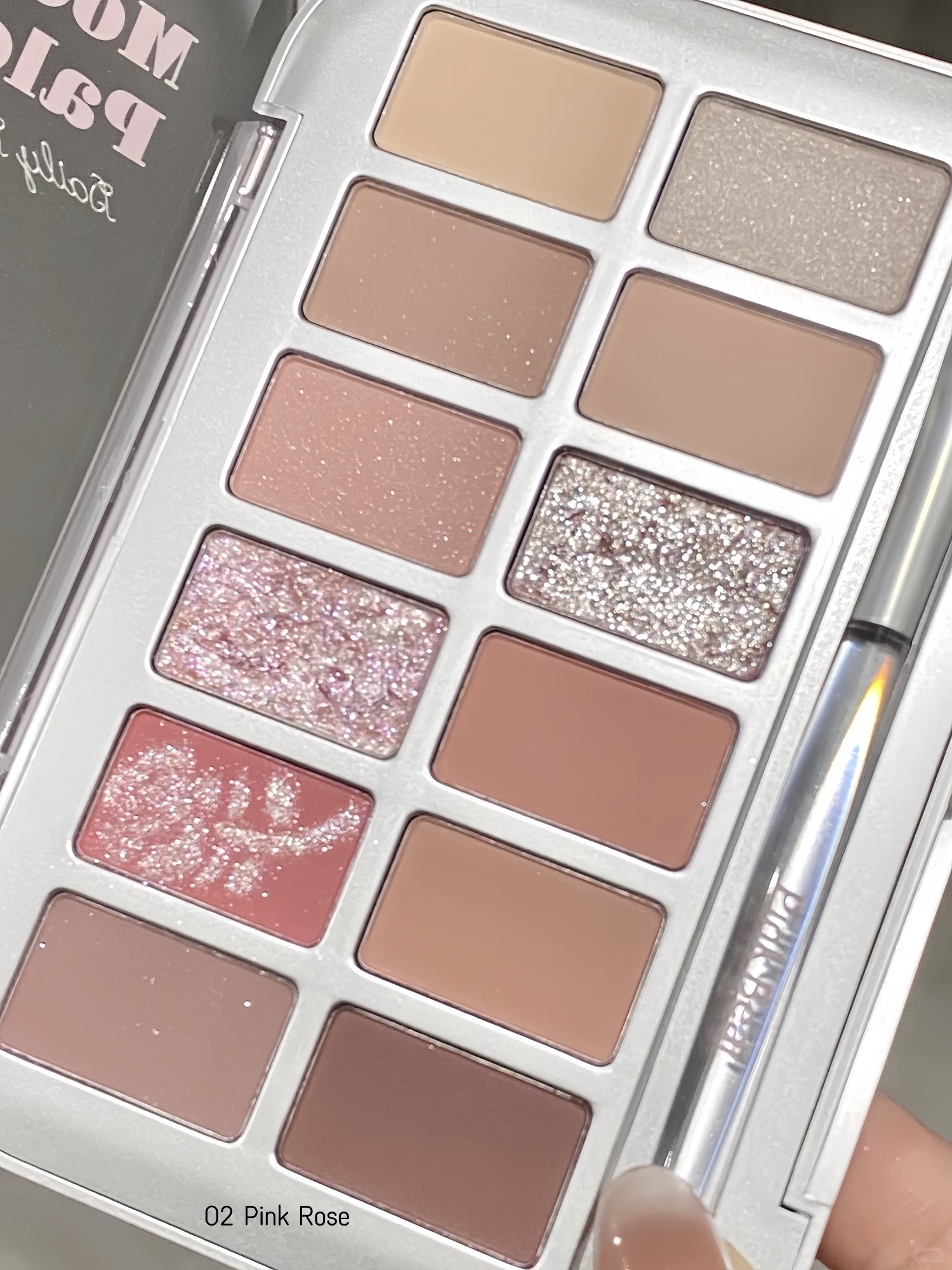 Pink Bear Color Mood Collection 12-color Eyeshadow Palette T4721