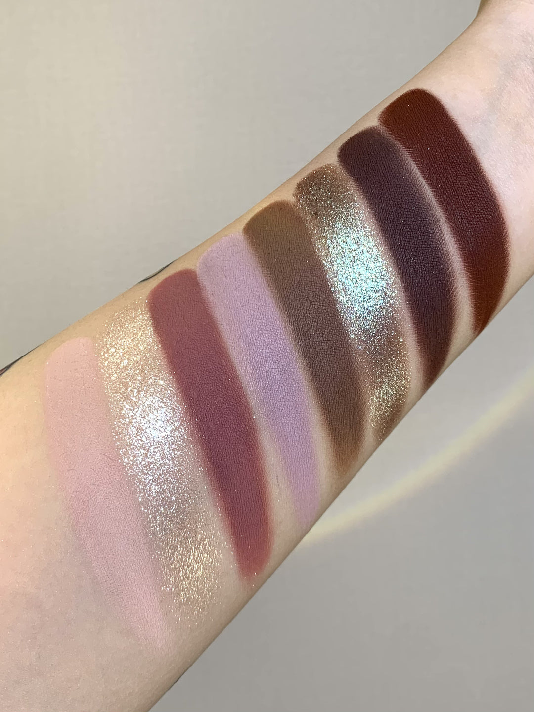 Narimi Light Brown Amber 8-Color Eyeshadow Palette (5.0) T3946