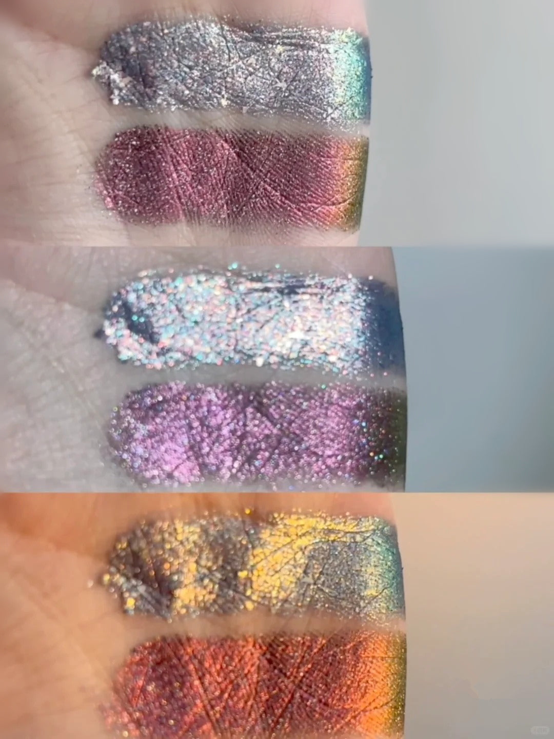 QianYan X Freya86 16-farvet kameleon øjenskyggepalette T4017 