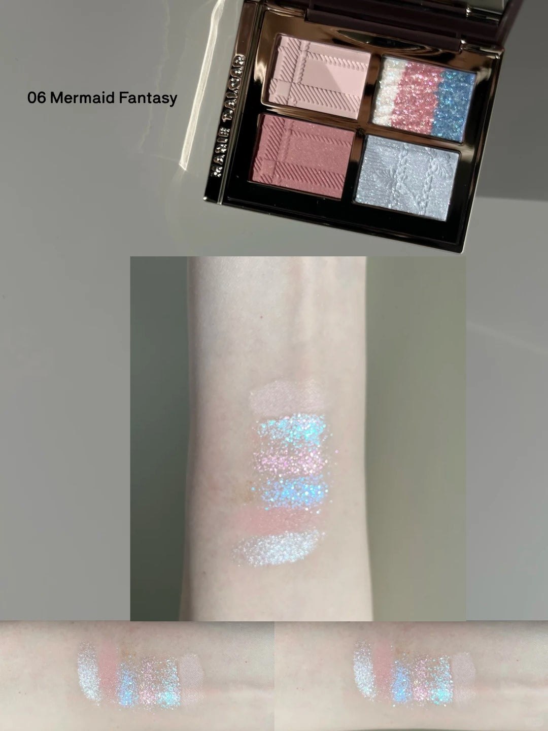 MARIE DALGAR Domino 4-color Eyeshadow Palette T6006