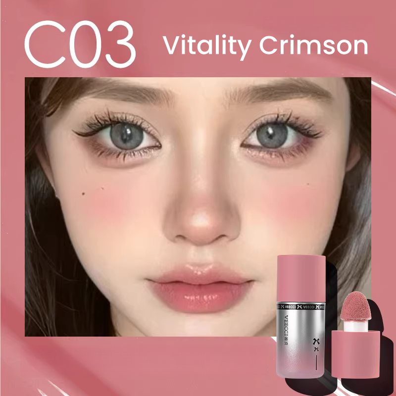 VEECCI Long-wear Airy Light Matte Liquid Blusher T5518