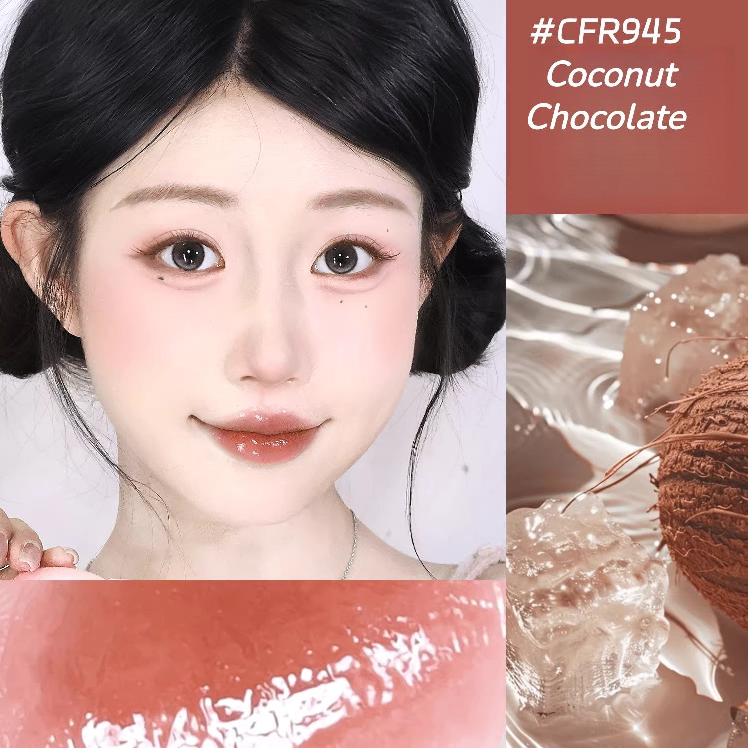 CHEERFLOR Little Chubby Glossy Long-wear Moist Lip Gloss T5563