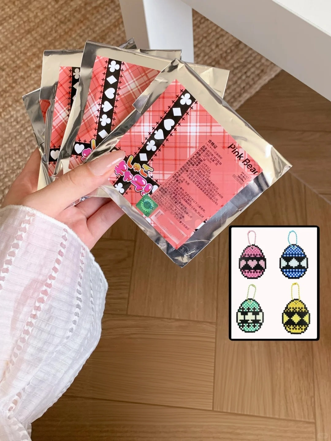 PINK BEAR X Shugo Chara! Collection Lip Gloss & Eyeliner Pen T6021