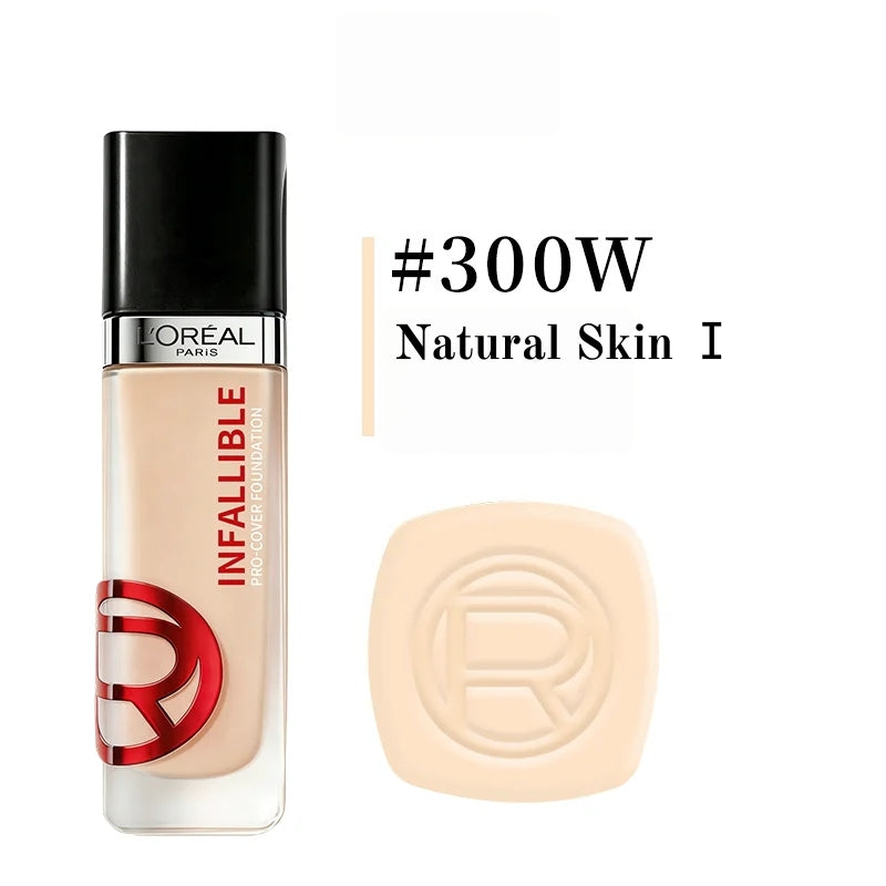 L'Oréal Long-wear Skin-fitting Liquid Foundation T6002