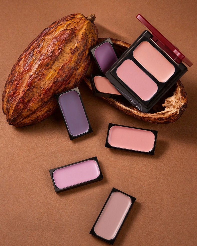 QianYan Cocoa Manor Tales Collection Silky Blusher Cream T6061