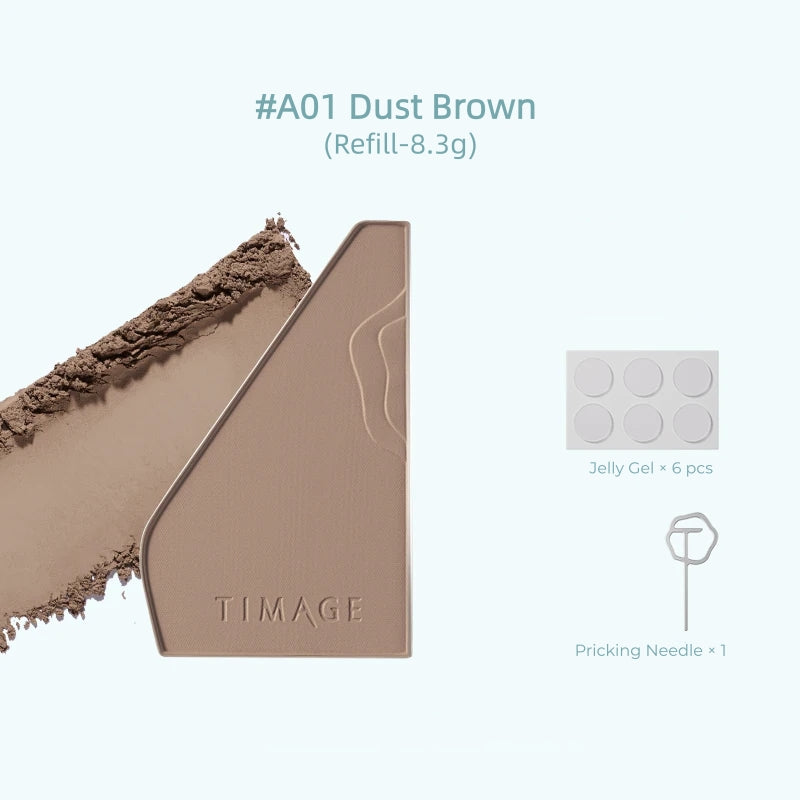 TIMAGE 3-color Highlighter & Contour Makeup Palette T6047