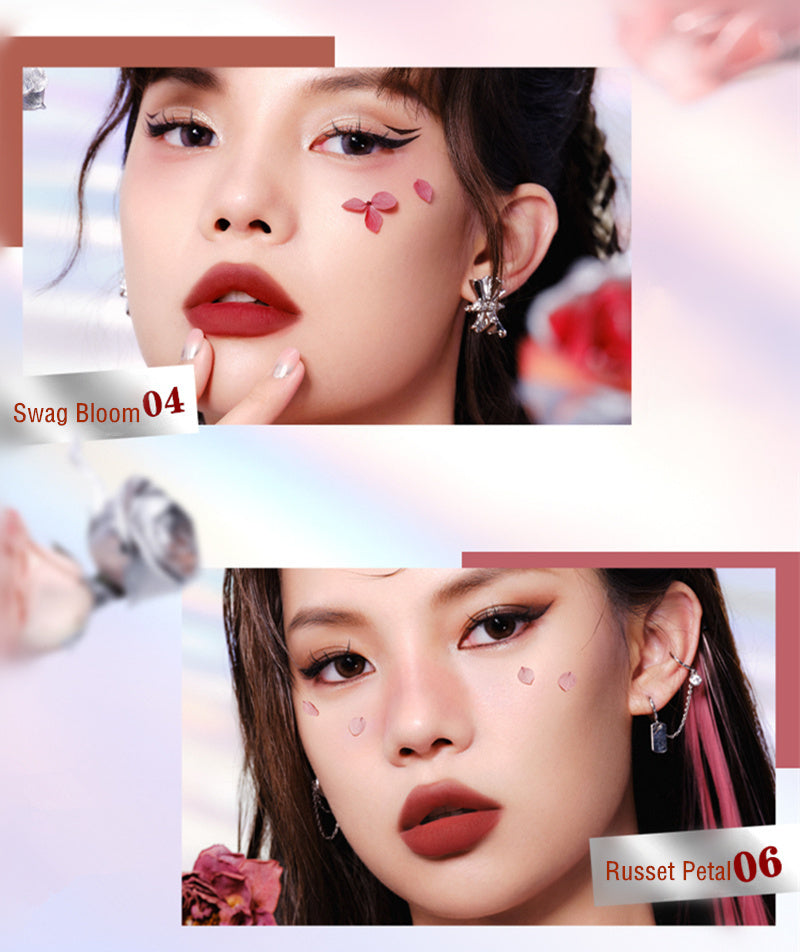 LITTLE ONDINE Blossom Mood Velvet Matte Lip Mud T3800