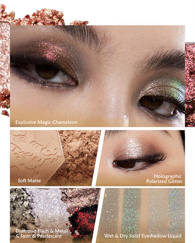 Girlcult Gold Digger Belle Series Fantasy Chameleon Eyeshadow Palette T3971