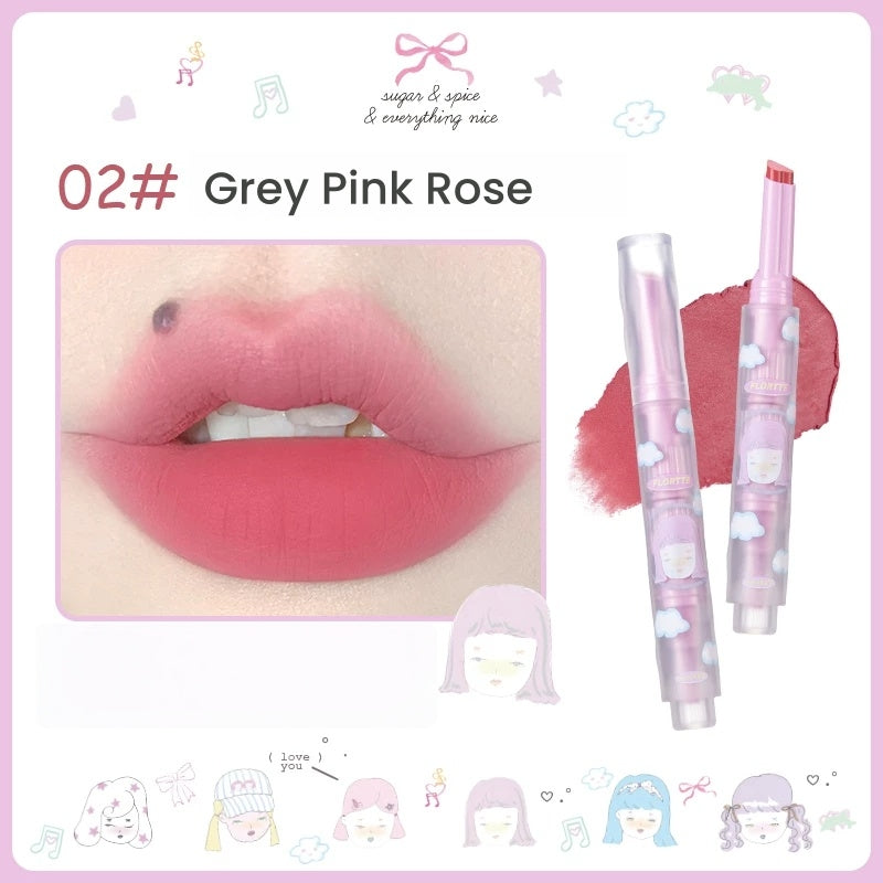 FLORTTE Velvet Matte Long-wear Wackky Lipstick T5877