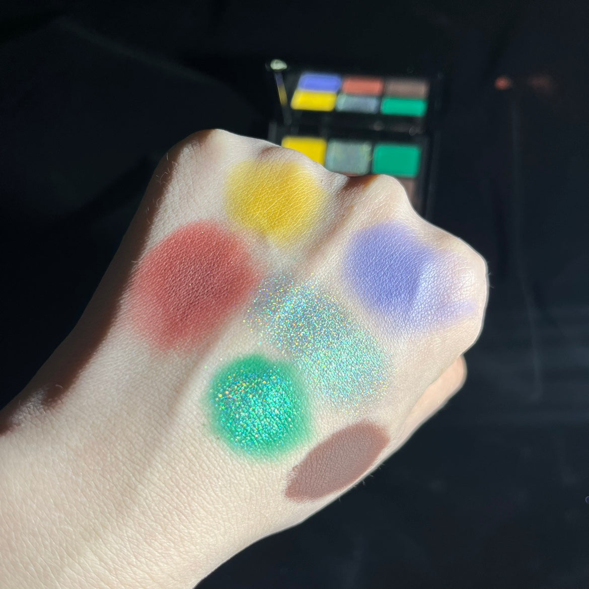 Cold N Wild Dunhuang 6-Color Eyeshadow Palette T3895
