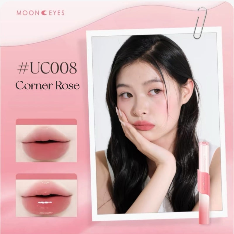 Mooneyes Color Diary Collection Matte & Glossy Double-head Lip Glaze T6028