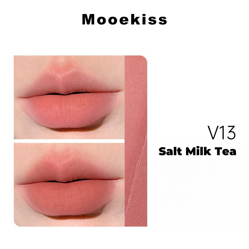 MOOEKISS Long-wear Silky Airy Velvet Matte Lip Mud T4367