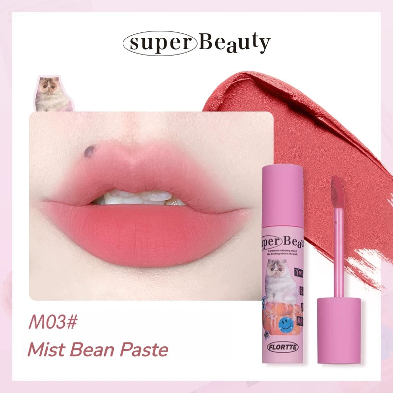 FLORTTE Matte Velvet Milk Cake Lip Glaze T5878