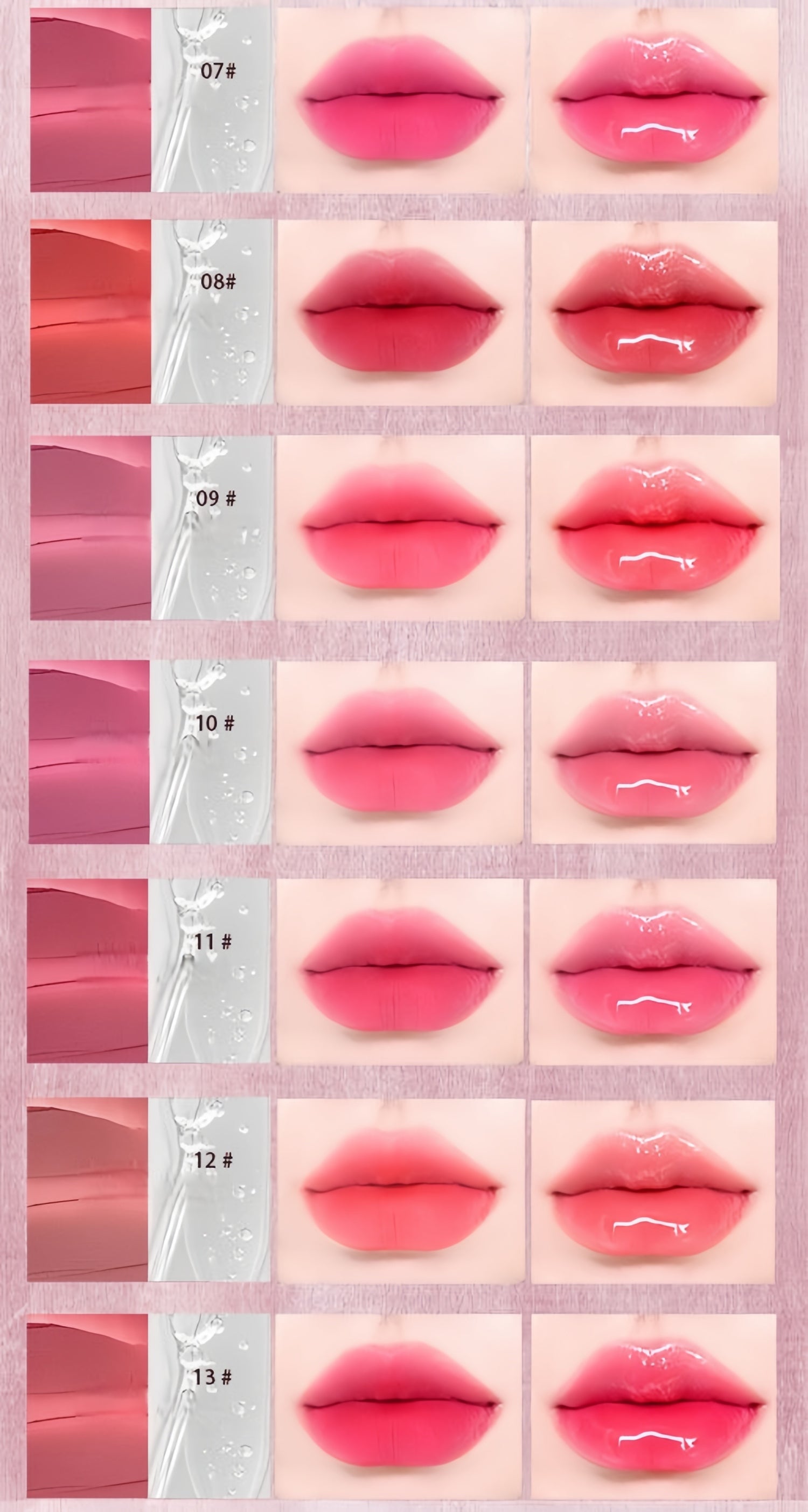 CANDY MUSE Double-head Velvet Mirror & Matte Lip Glaze T5804