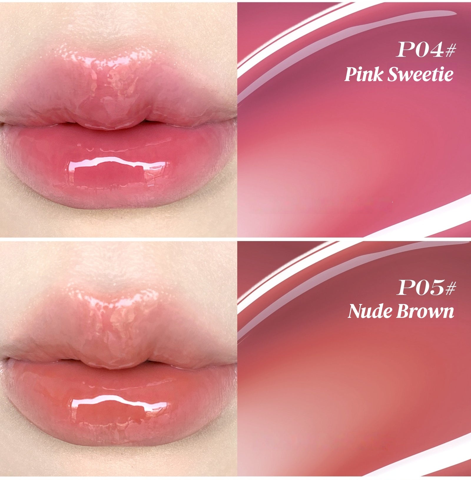 FLORTTE Twin Butterfly Collection Glossy Lip Gloss T5885