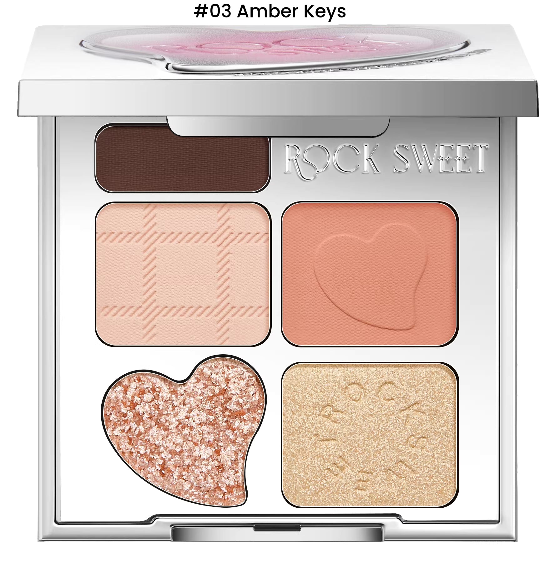 ROCK SWEET Rhythmic Fantasy Collection 5-color Eyeshadow Palette T5655