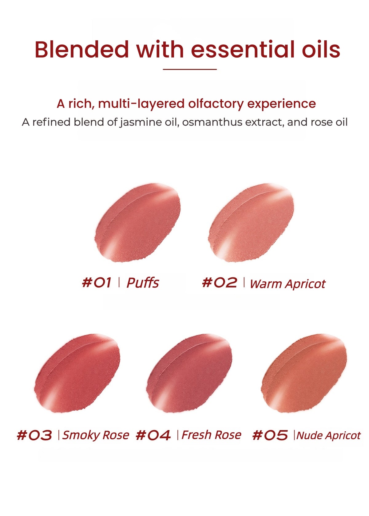 CAREMILLE Double-head Moist Matte Blusher Stick T5688