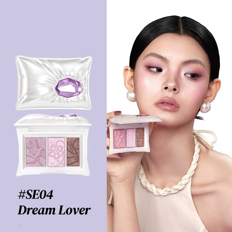 QianYan Pillow Gem Collection Eyeshadow Palette & Highlighter T5980