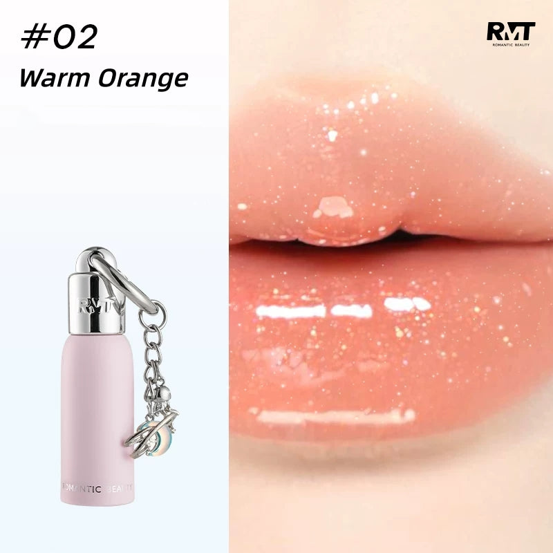 ROMANTIC BEAUTY Glossy Polypeptide Chasing Light Lip Gloss T5833