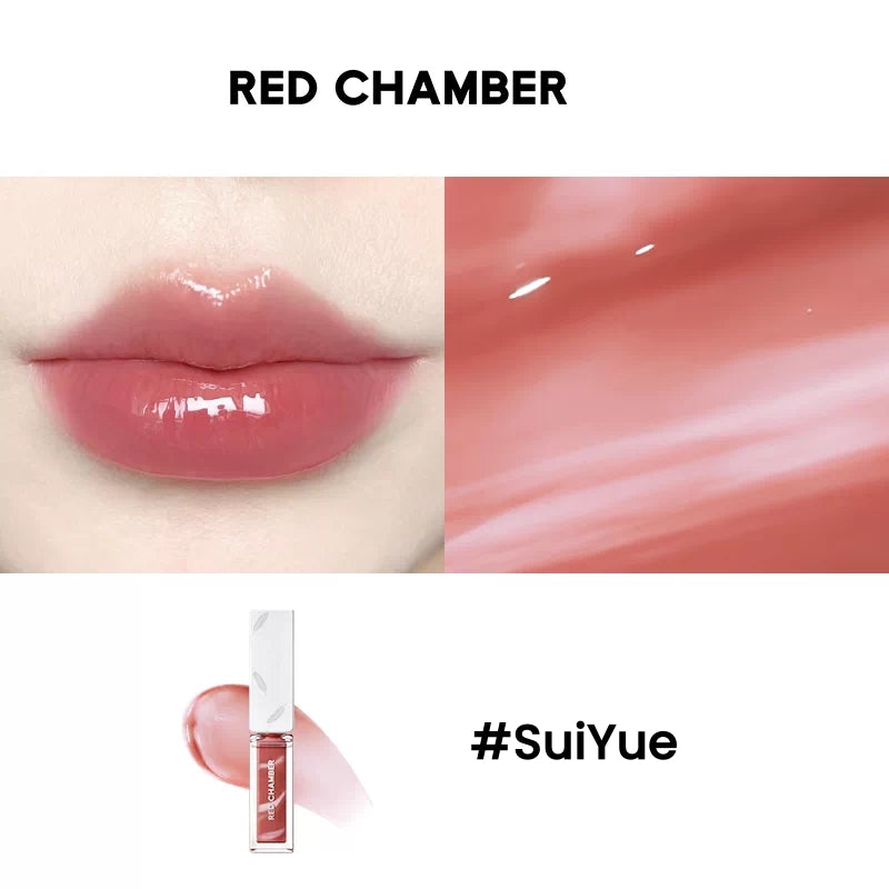 RED CHAMBER Glossy Moist Glow Mirror Lip Gloss T5771