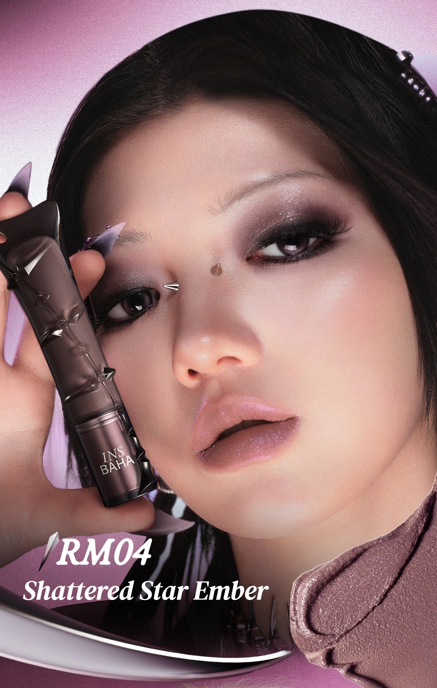 INSBAHA Rebel Collection Moist Lip Gloss & Lip Mud T5948