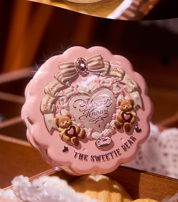 Flower Knows The Sweetie Bear Collection Silk Satin Blush T5917