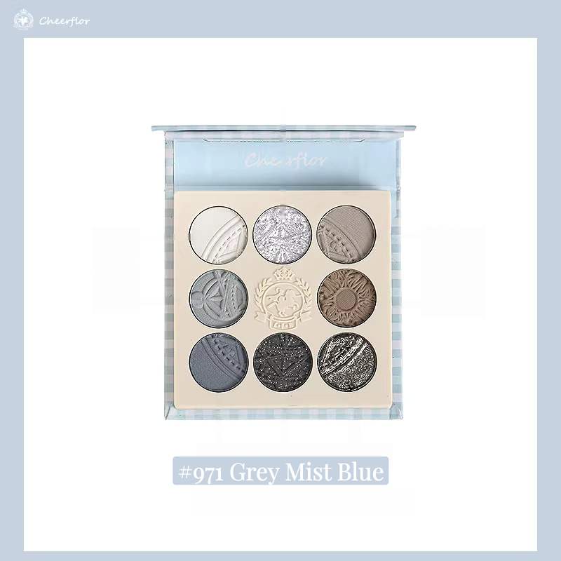 CHEERFLOR Angle Sculpture Collection 8-color Eyeshadow Palette T5572