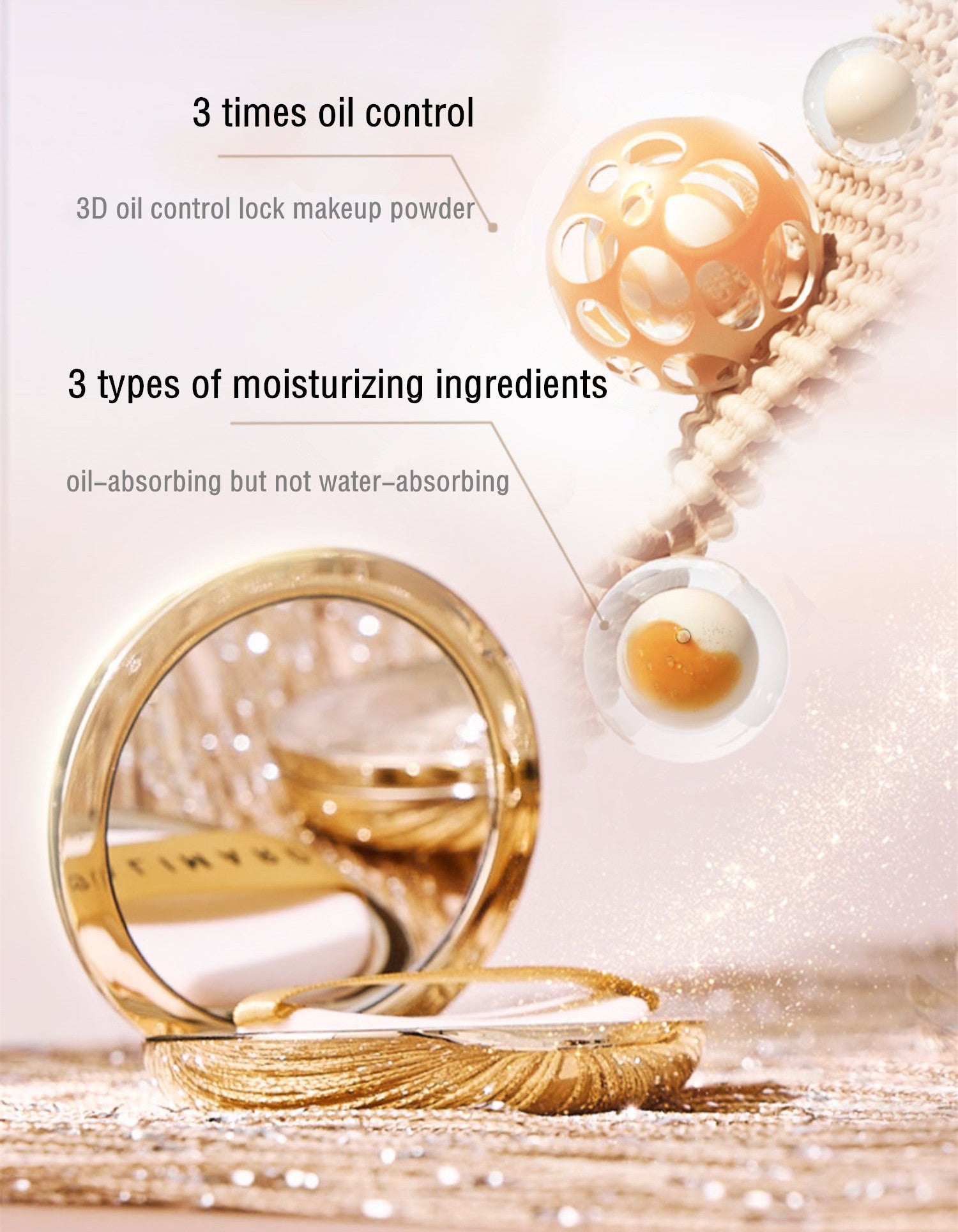 GALIMARD Concealer Oil-Control Velvet Matte Pressed Powder T3515