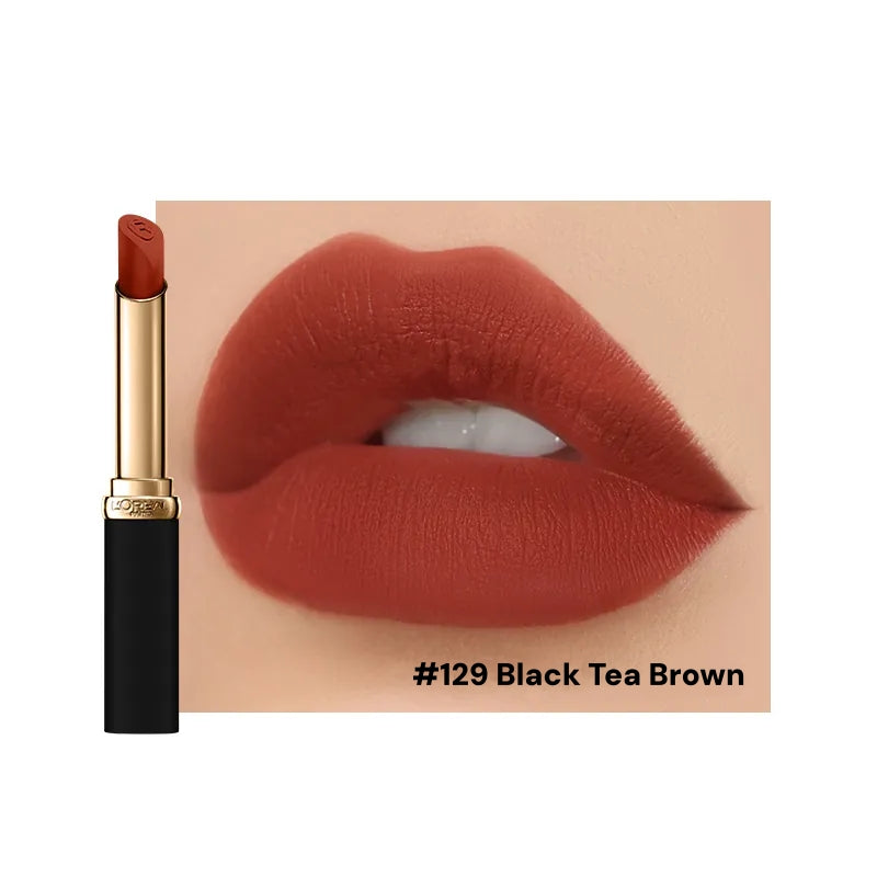 L'Oreal Glossy & Matte Black Tube Lipstick T6032