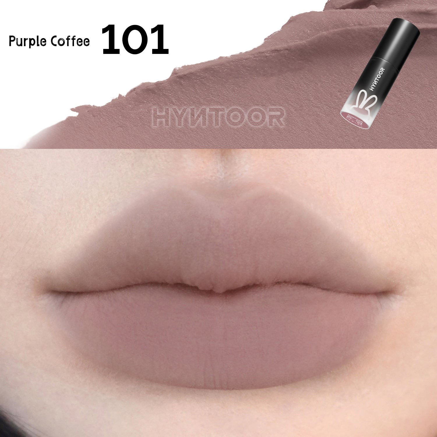 HYNTOOR Nude Milk Velvet Matte Lip Mud T5184