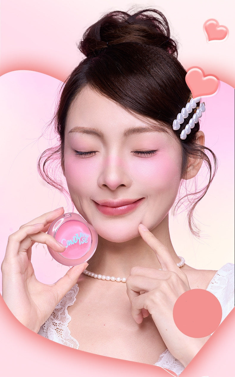 CANDY MUSE Skin Fit Moist Long-wear Blush Cream T5808