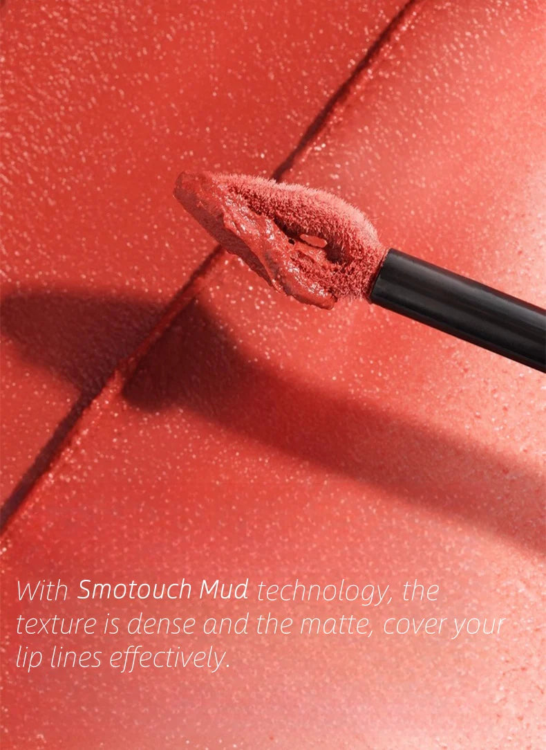 Mooekiss Leopard Print Collection Matte Silky Lip Mud T5609