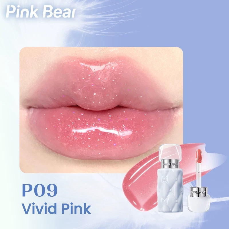PINK BEAR Sunshine Orchard Collection Plumping Glossy Lip Gloss T5929