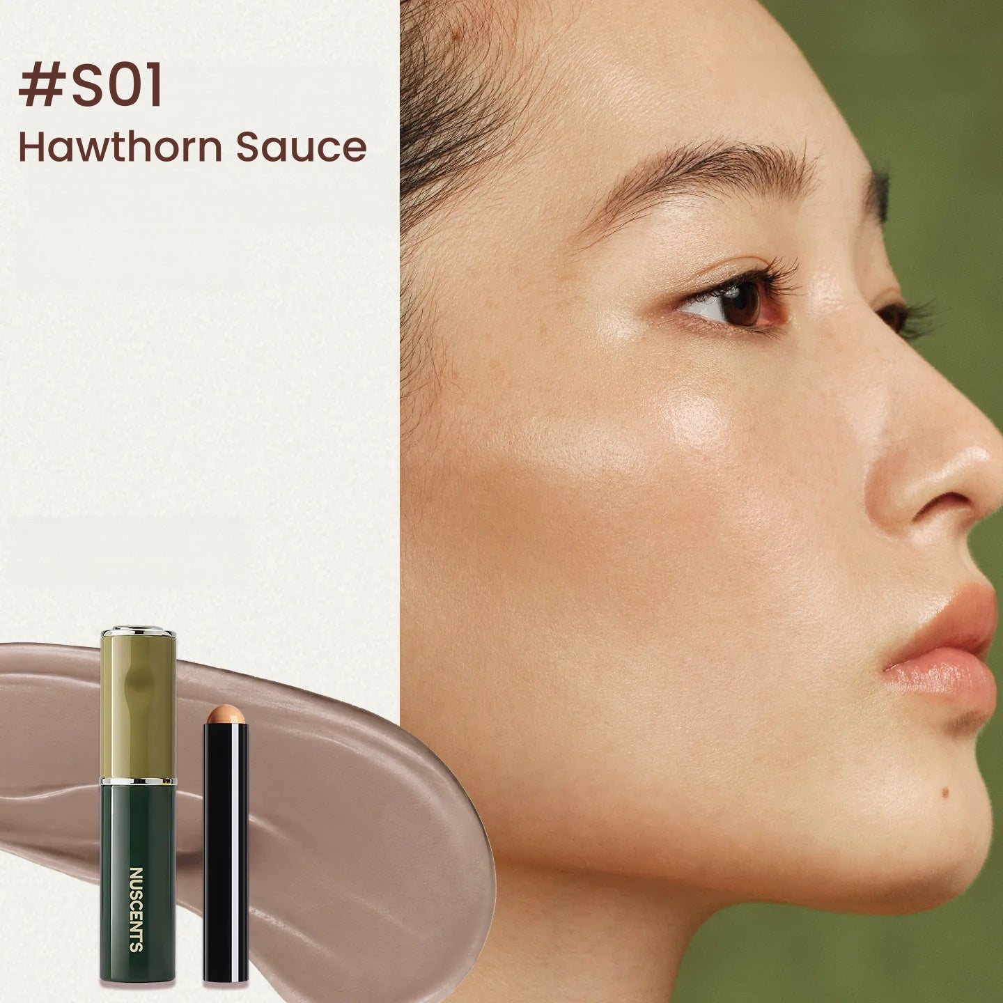 NUSCENTS Contour & Highlight & Concealer Makeup Stick T5975