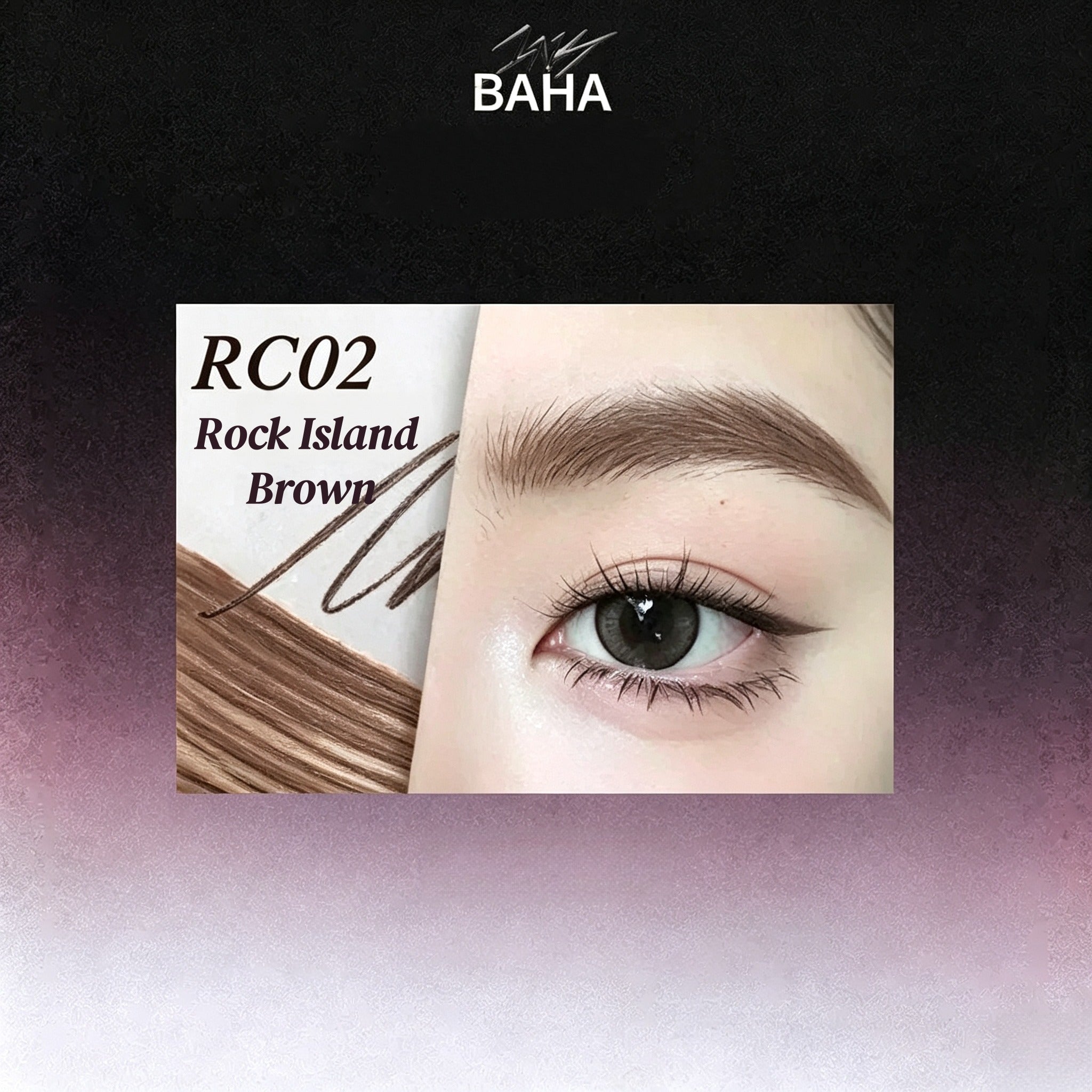 INSBAHA Rebel Collection Double-head Eyebrow Pen T5945