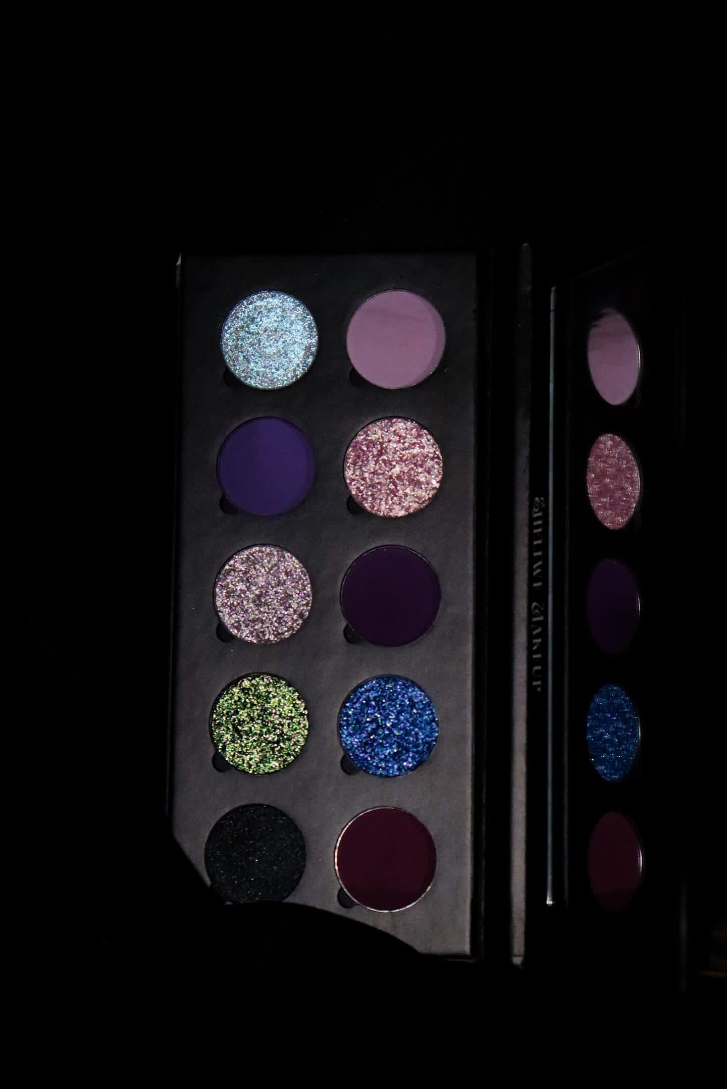 SHELLWE MAKEUP Mist Witch 10 Colors Chameleon Eyeshadow Palette T3935
