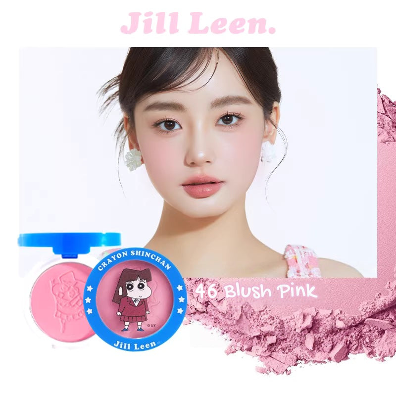 JILL LEEN X Crayon Shin-chan Matte Single-color Blusher Palette T5630