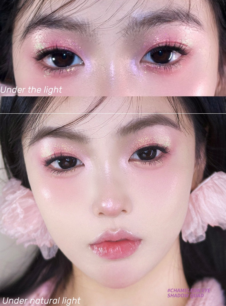 GELLA'S Color Phantom 4-color Chameleon Eyeshadow Palette T4583