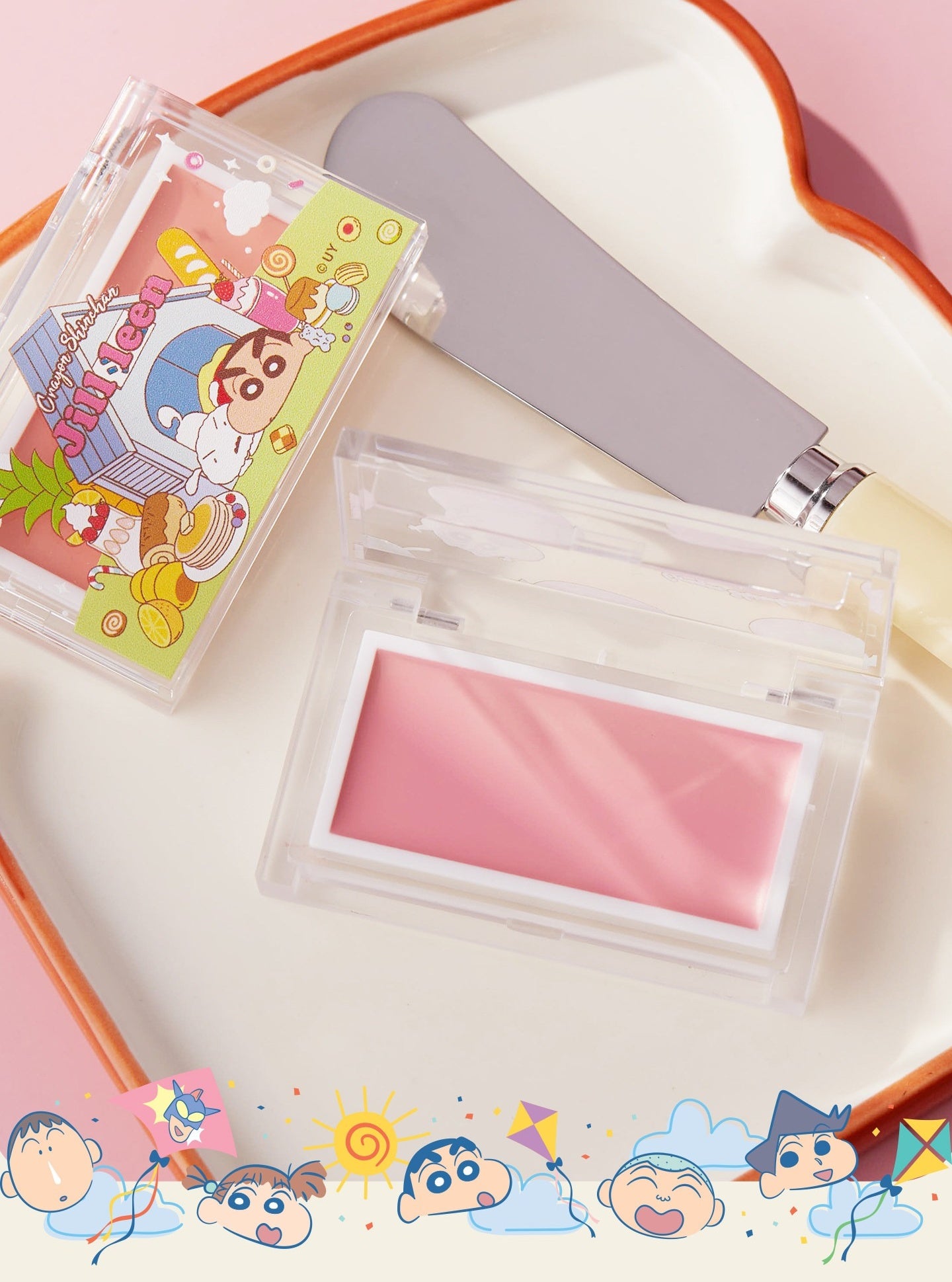 JILL LEEN X Crayon Shin-chan Long-wear Smooth Blusher Cream T5632
