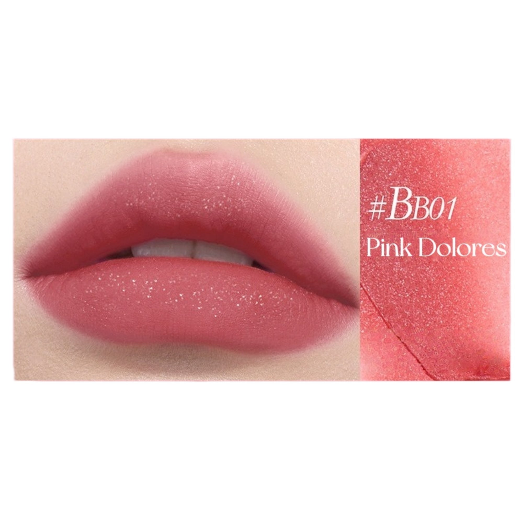 MOOEKISS Pink Blue Collection Velvet Matte Lip Mud T5669