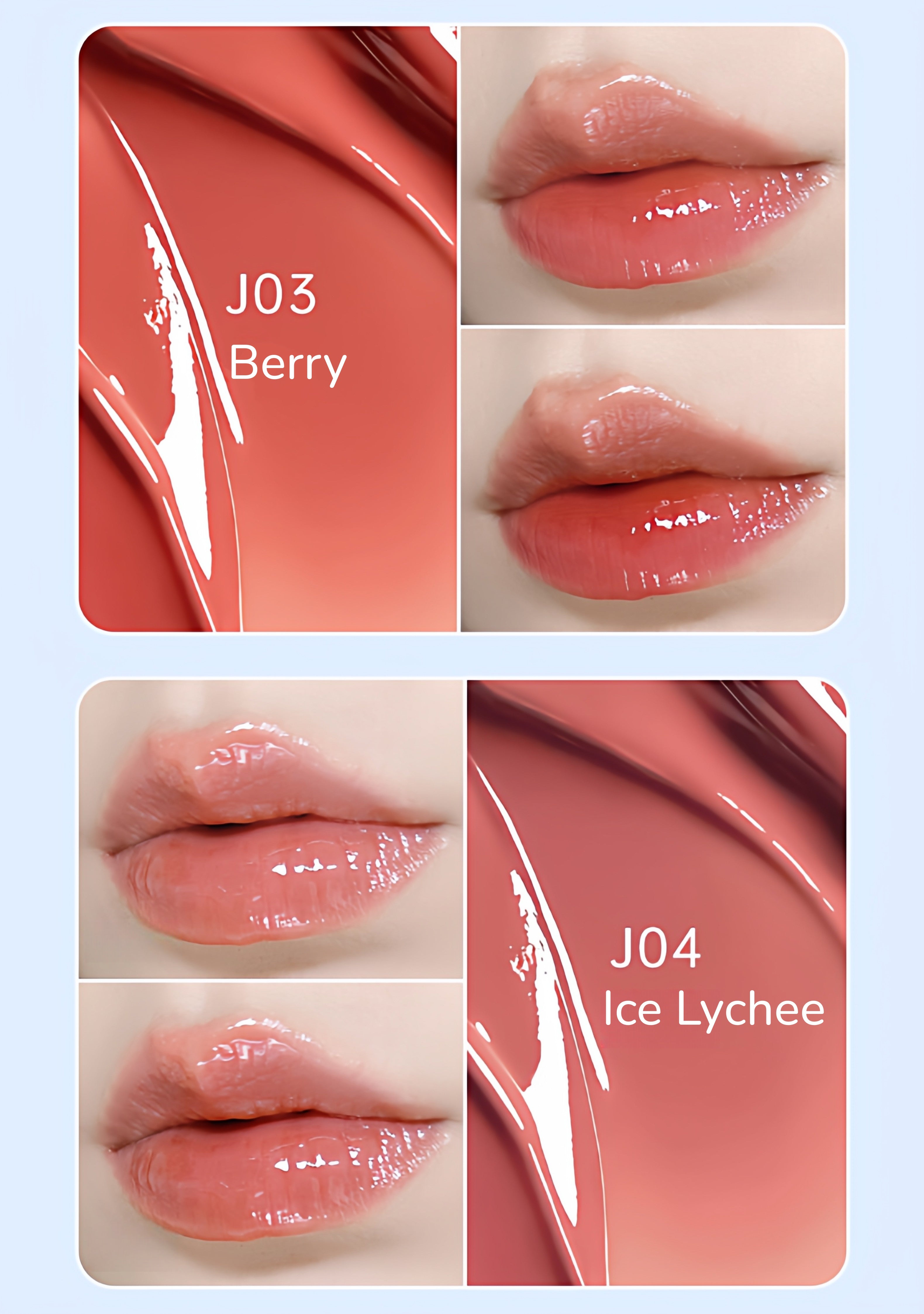 JILL LEEN X Crayon Shin-chan Glossy Long-wear Lip Gloss T5628