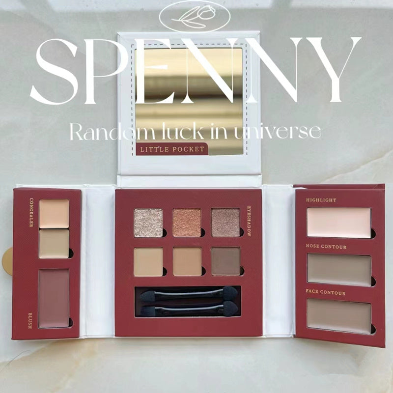 SPENNY Little Pocket 12-Color All-In-One Makeup Palette T3794