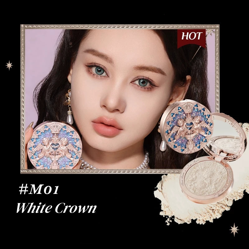 Flower Knows Little Angle Relief Highlighter Makeup Palette T5897