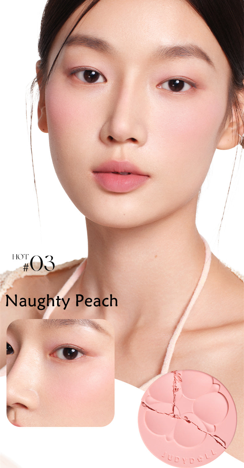 JUDYDOLL Glamorous Glaze Series Matte Blusher T3960