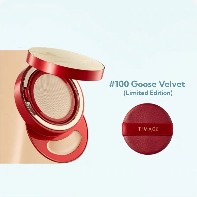TIMAGE Long-wear Skin-fitting Twins Air Cushion Foundation T6064