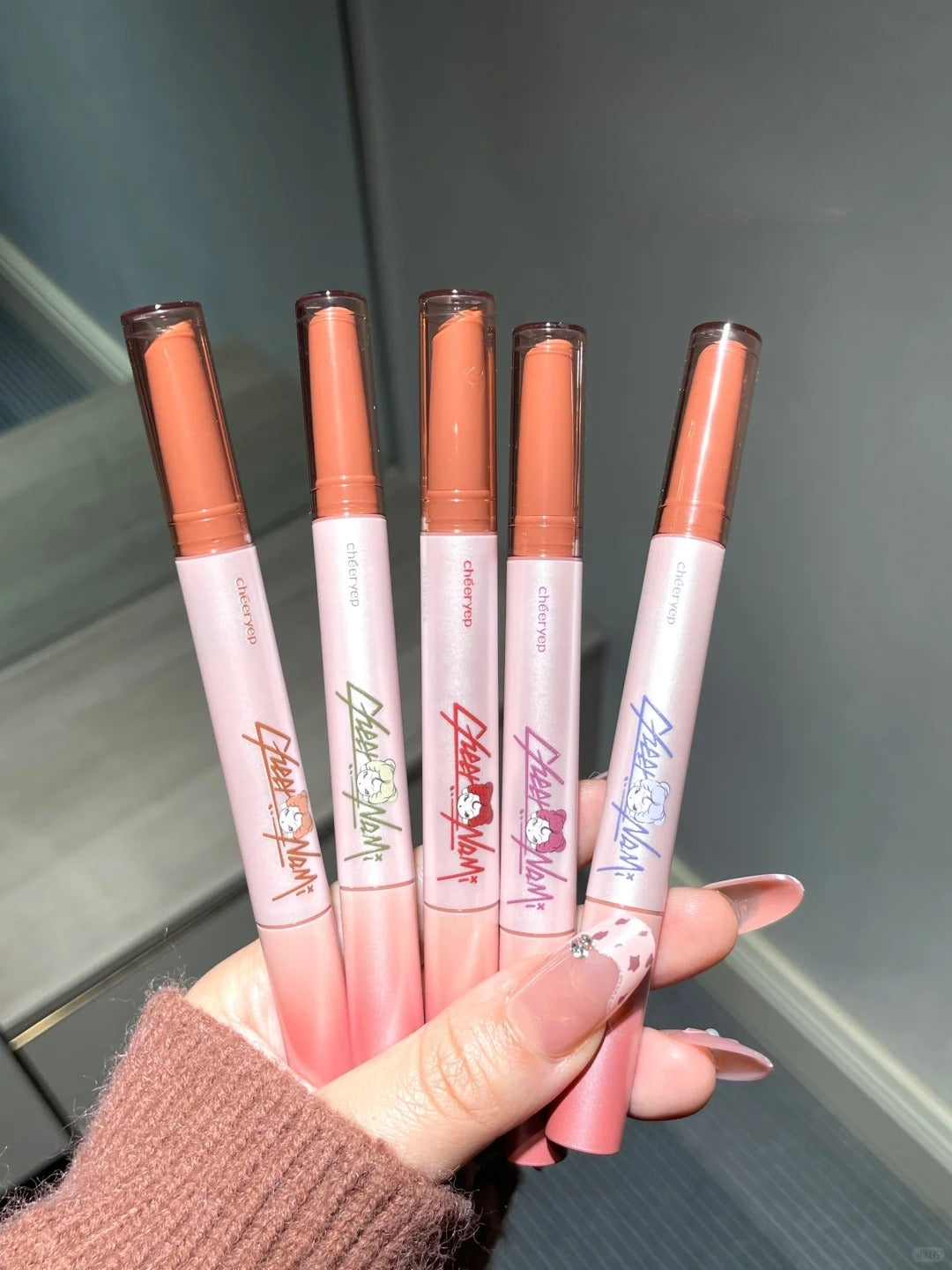 QianYan X DODONAMI Collection Double-head Matte Lipstick Pen T5317