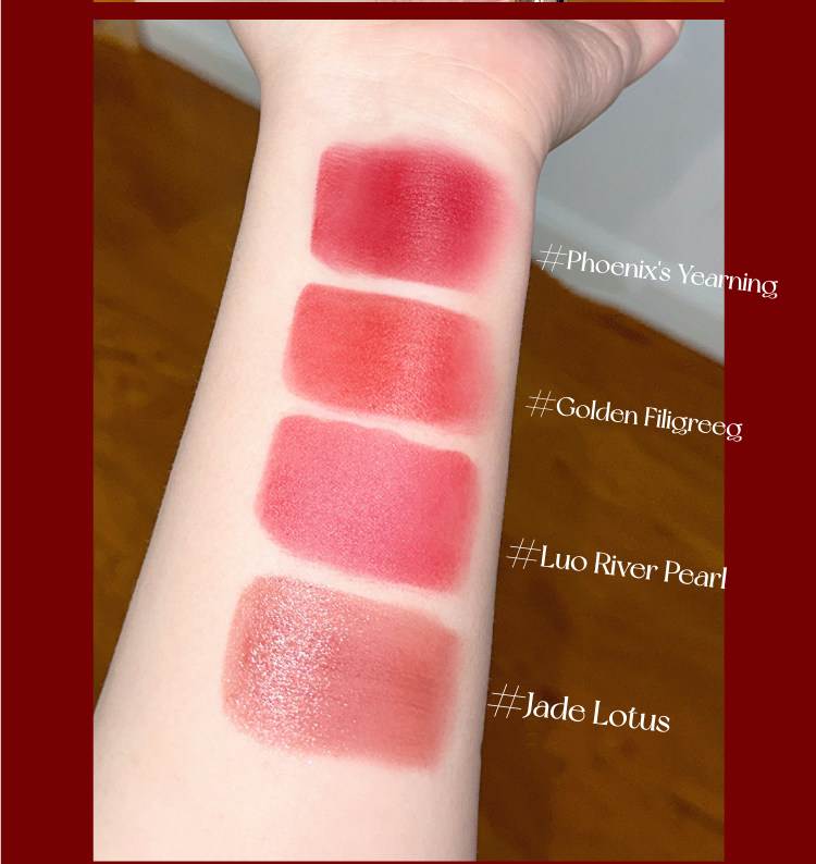 PALACE MUSEUM Phoenix Crown Collection Matte & Glossy Lipstick T5496